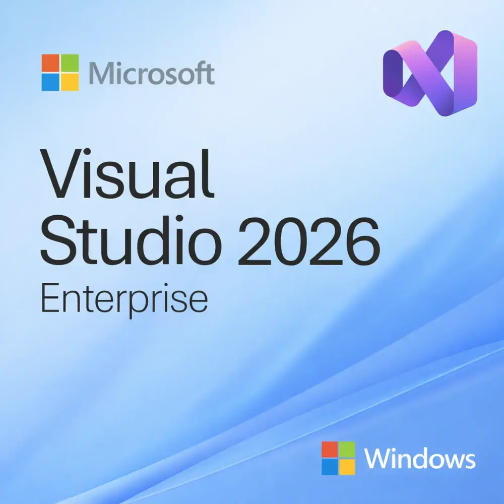 Licență Visual Studio 2026 Enterprise 5 PC Retail - Cheie de activare